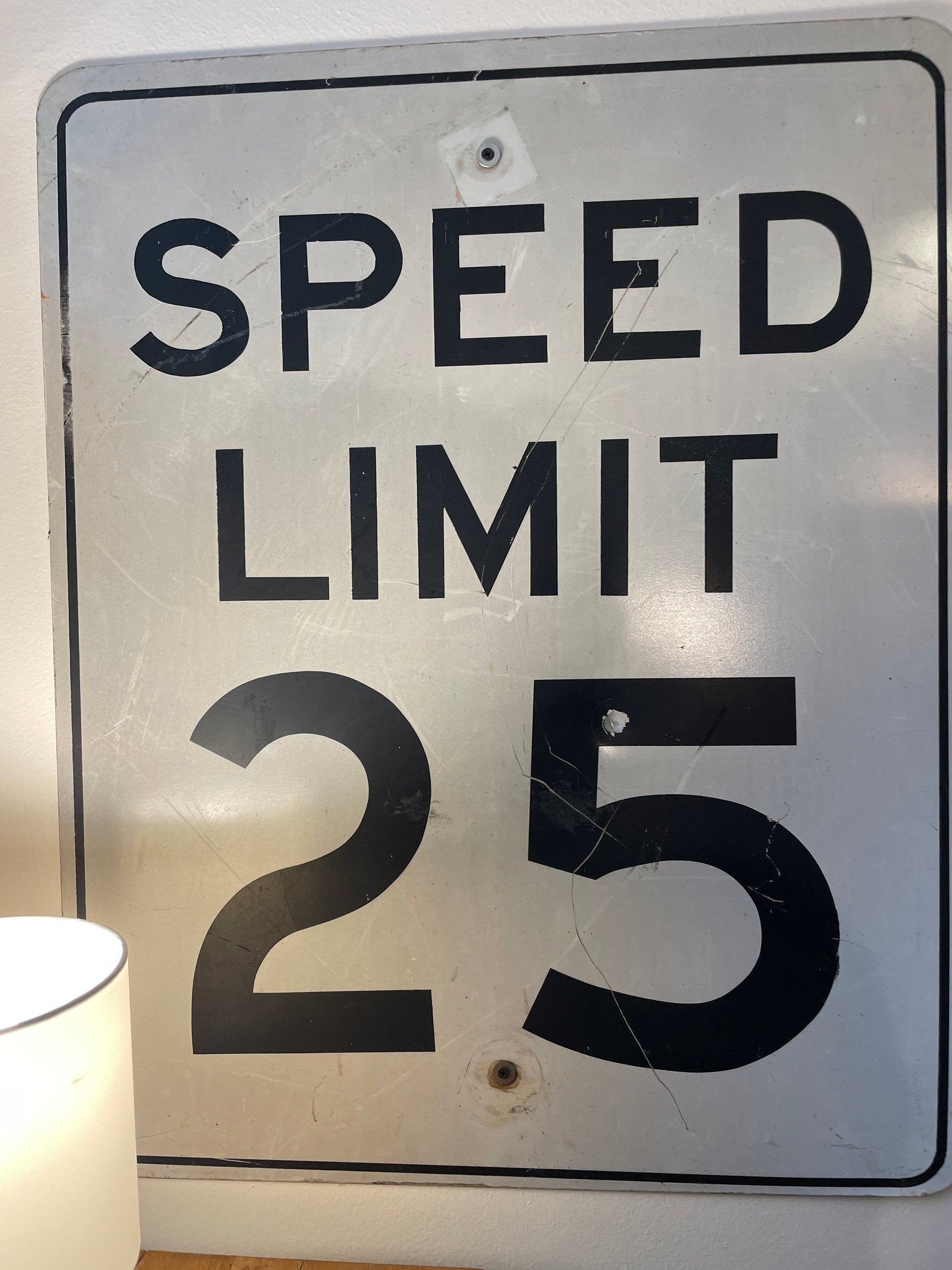 Retired Road Signs - Detour / Stop / Speed Limit 25 – Terra Americana