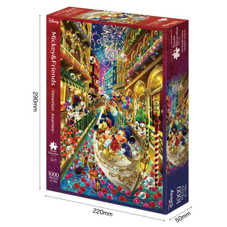 EPO-97-709s ディズニー Mickey＆Friends -Venetian Journey- 1000