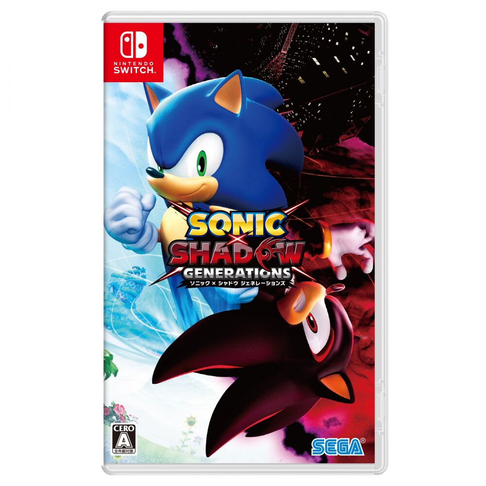 Nintendo Switchソフト】ソニック × シャドウ ジェネレーションズ