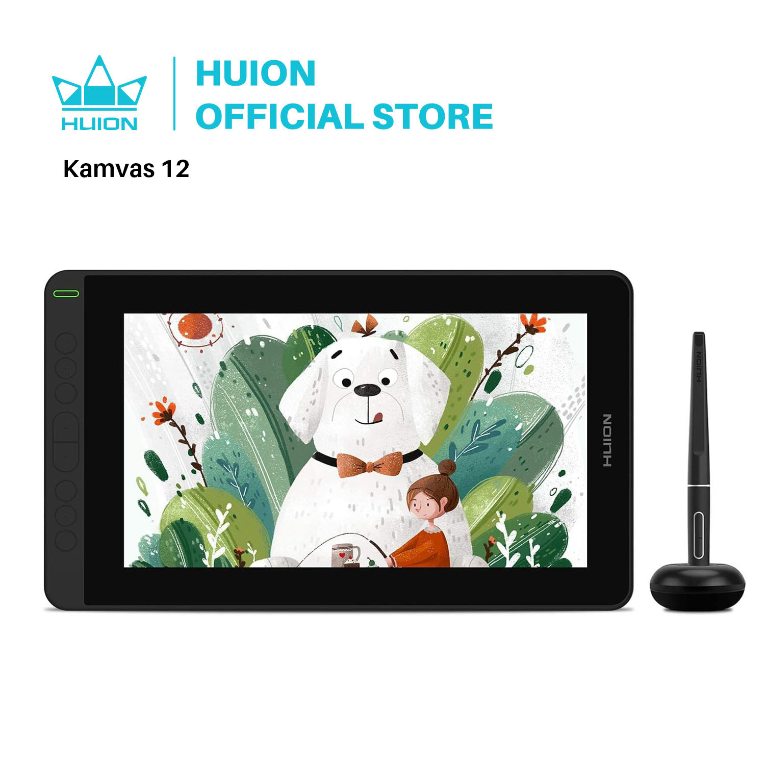 Huion-kamvas 12描画モニター、 ± 60傾斜のデジタルグラフィック