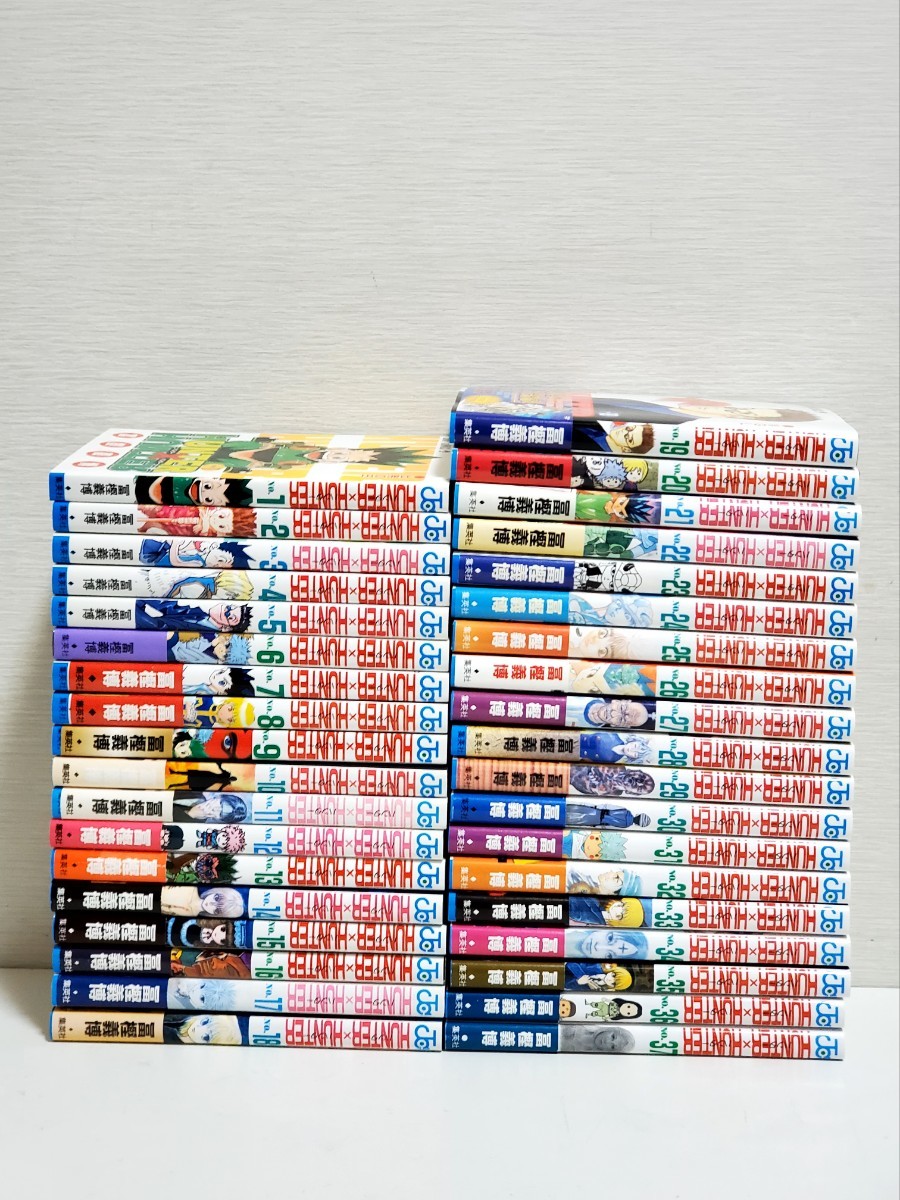 ハンターハンター 漫画 全巻 セット HUNTER×HUNTER 初版 帯 希少