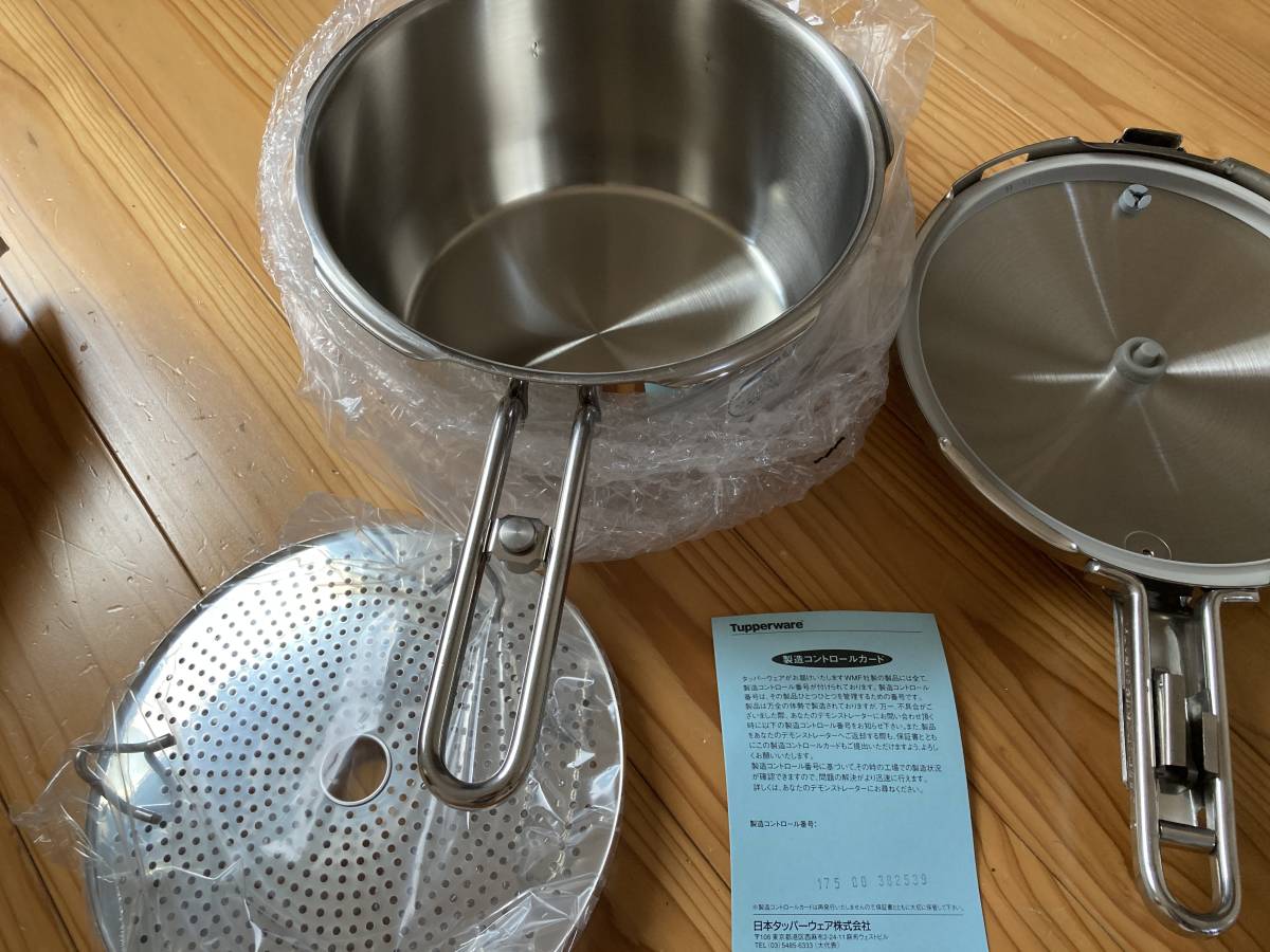 tupperware パーフェクトキッチン 圧力鍋 5L 取扱説明書付き