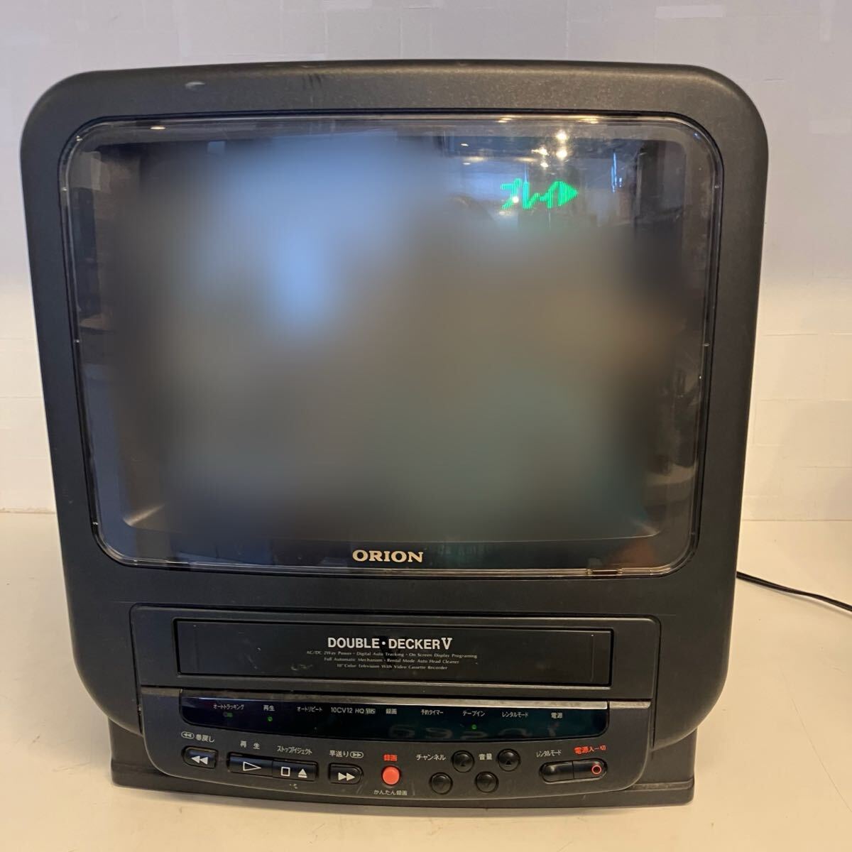 Yahoo!オークション - オリオン 14インチ テレビデオ VHS一体型 1994年
