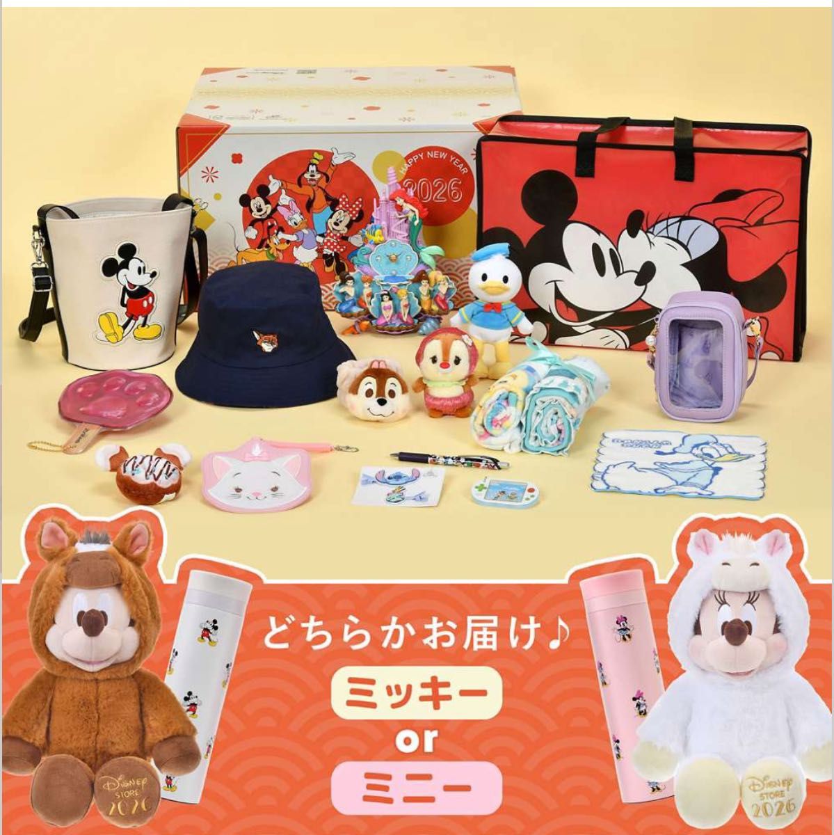 ディズニーストア ラッキーボックス 2026 (福袋) 10000円 抜き取り無し