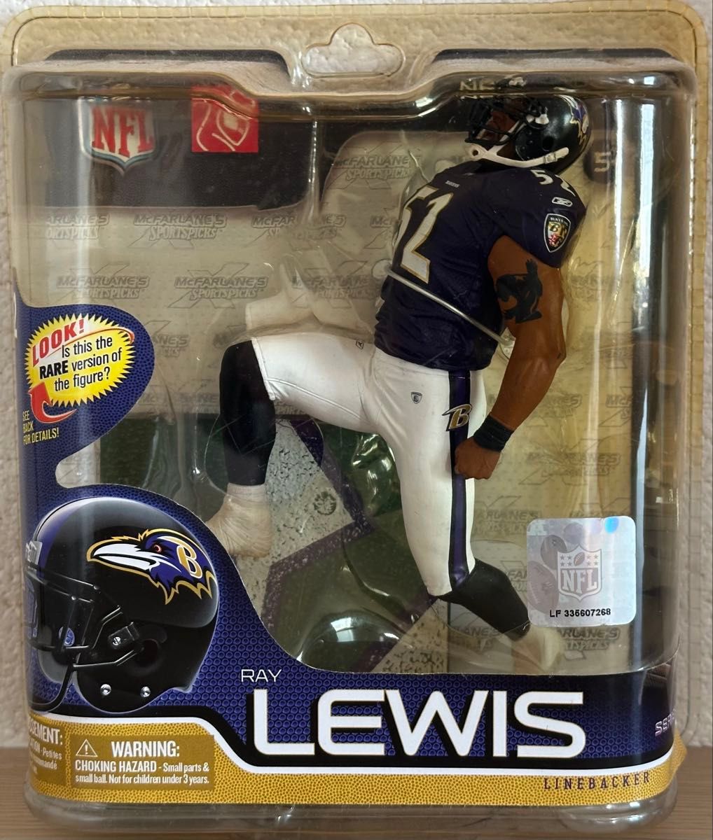 NFL マクファーレントイズ レイ・ルイス フィギュア LINEBACKER｜Yahoo