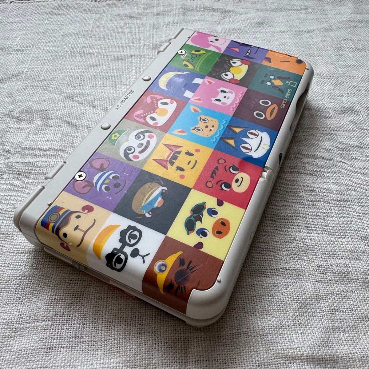 画面美品】Nintendo new 3DS どうぶつの森 きせかえプレート
