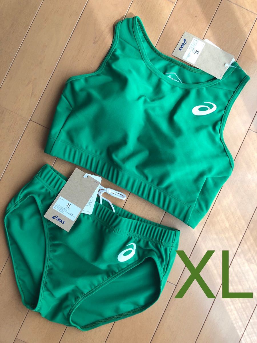 新品／XLサイズ】陸上ユニフォーム アシックス 上下セット レーシング