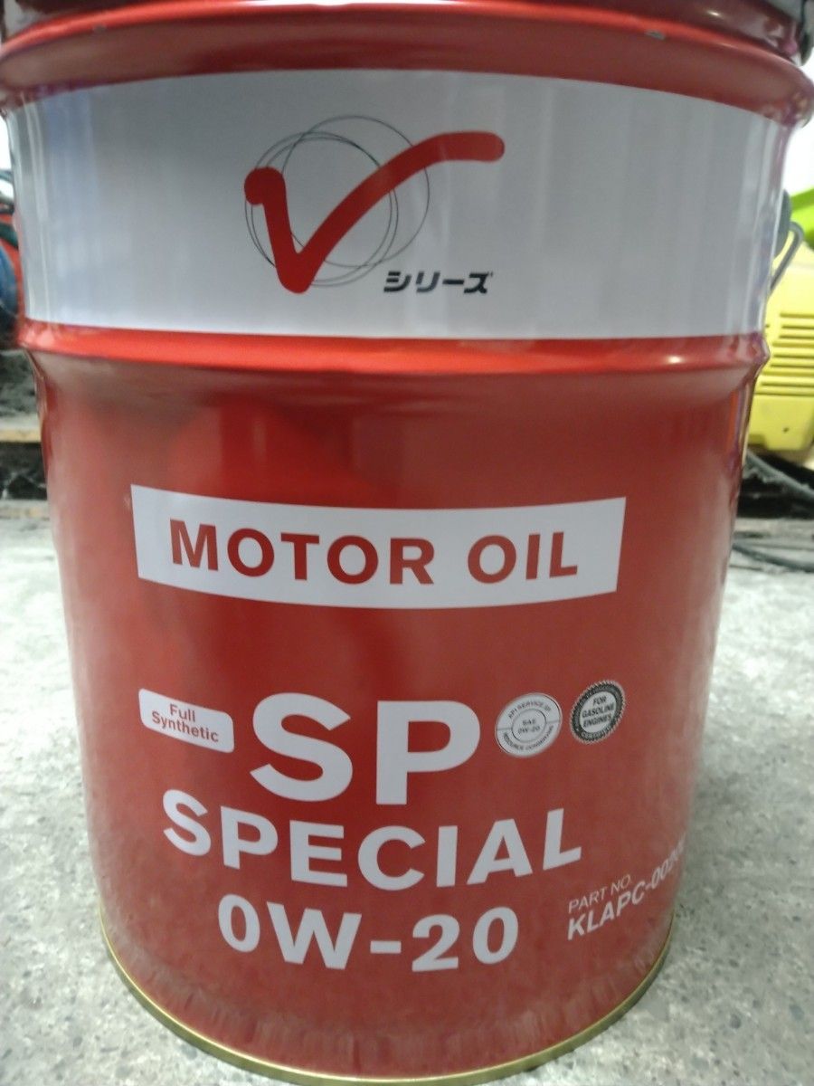 領収書発行可能 SP SPECIAL 0W-20 20L Full Synthetic エンジンオイル