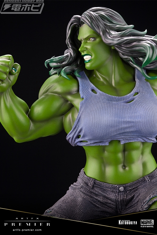 ハルク同等の力を持つ「シーハルク」がコトブキヤのARTFX PREMIER