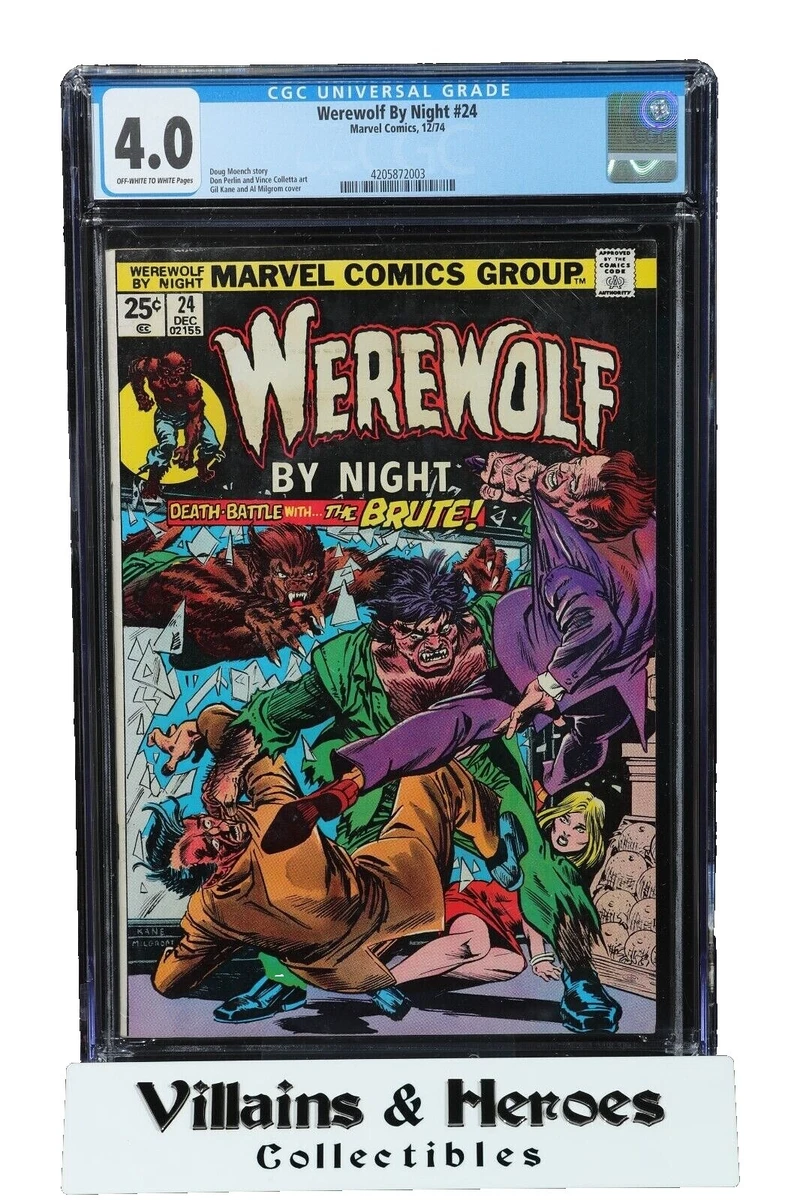 アメコミリーフ Werewolf By Night #33 CGC 4.0 Werewolf by Night #33