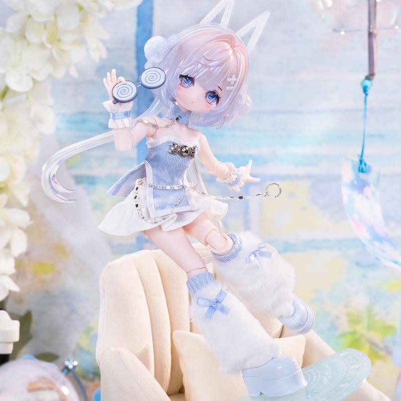 come4free MINTY ミンティ　雪豹 シークレット come4free「MINTY(ミンティ)ファンタジーの森」BJD ブラインドドール