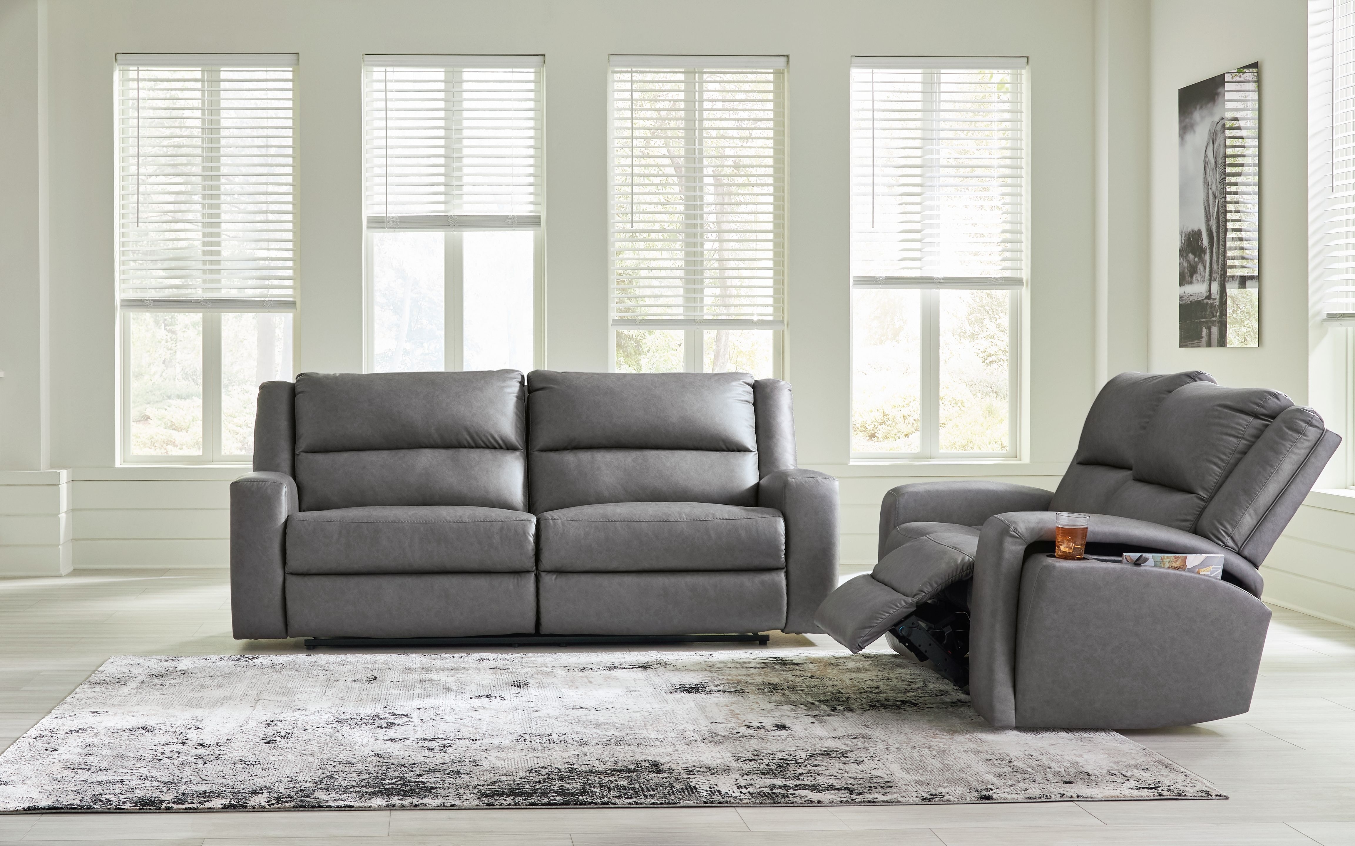 Ashley Brixworth 3 Piece Reclining Living Room Set 69106-81-86-29