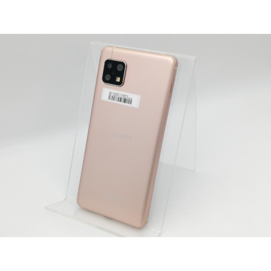 中古】SHARP 国内版 【SIMフリー】 AQUOS sense4 ライトカッパー 4GB