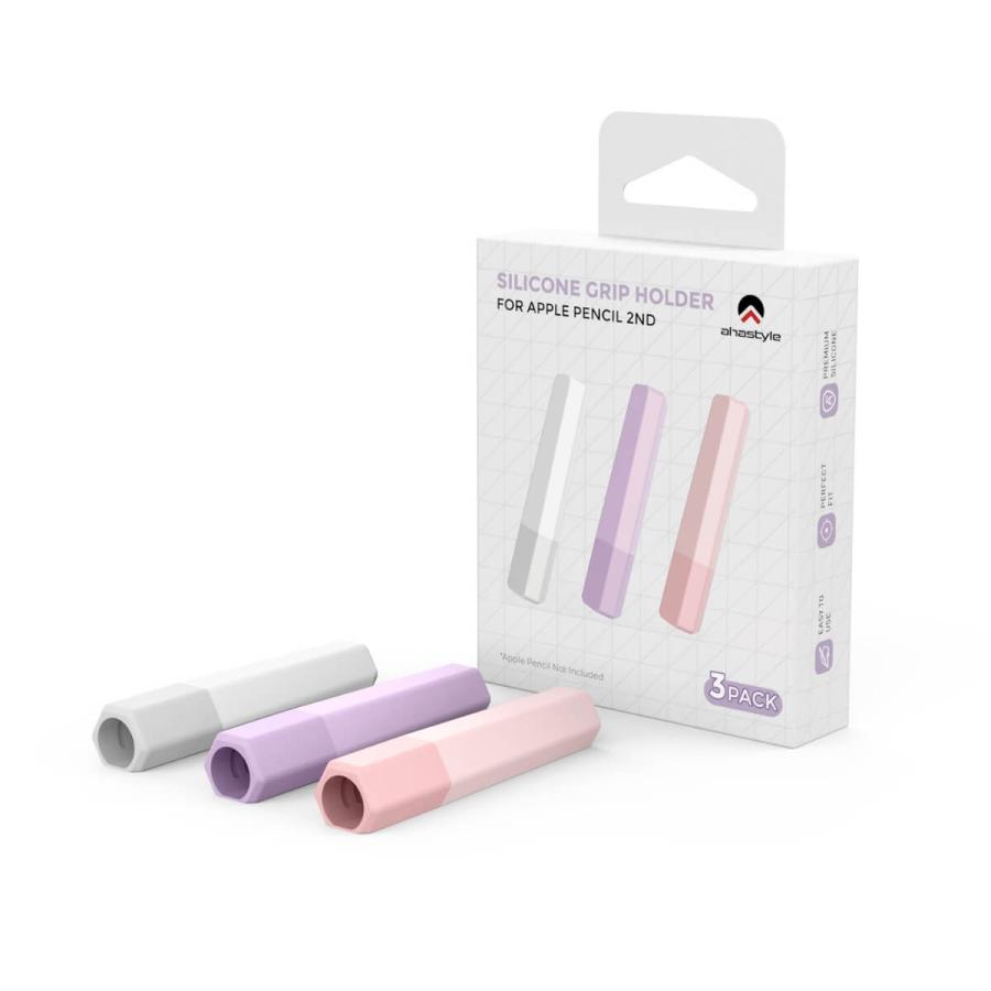 AHAStyle Apple Pencil Pro 第二世代 グリップ 3個セット 滑り止め