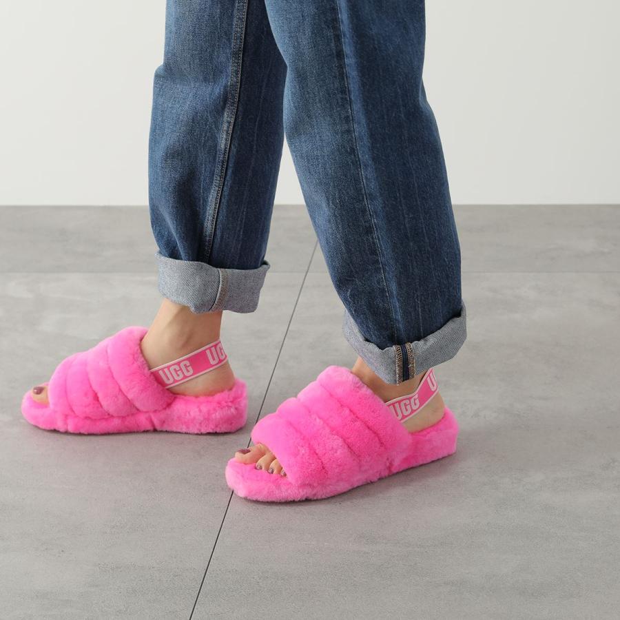 UGG（アグ） ファー サンダル FLUFF YEAH SLIDE フラッフ イヤー