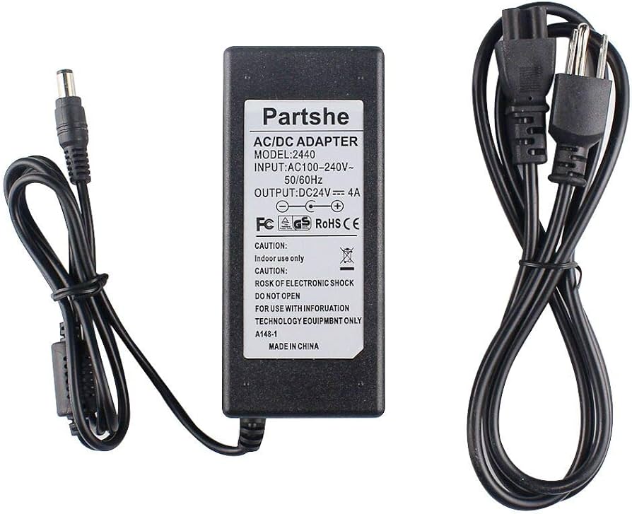 Amazon.com : 24V 4A AC Adapter Power Supply for Zebra ZP550 ZP450