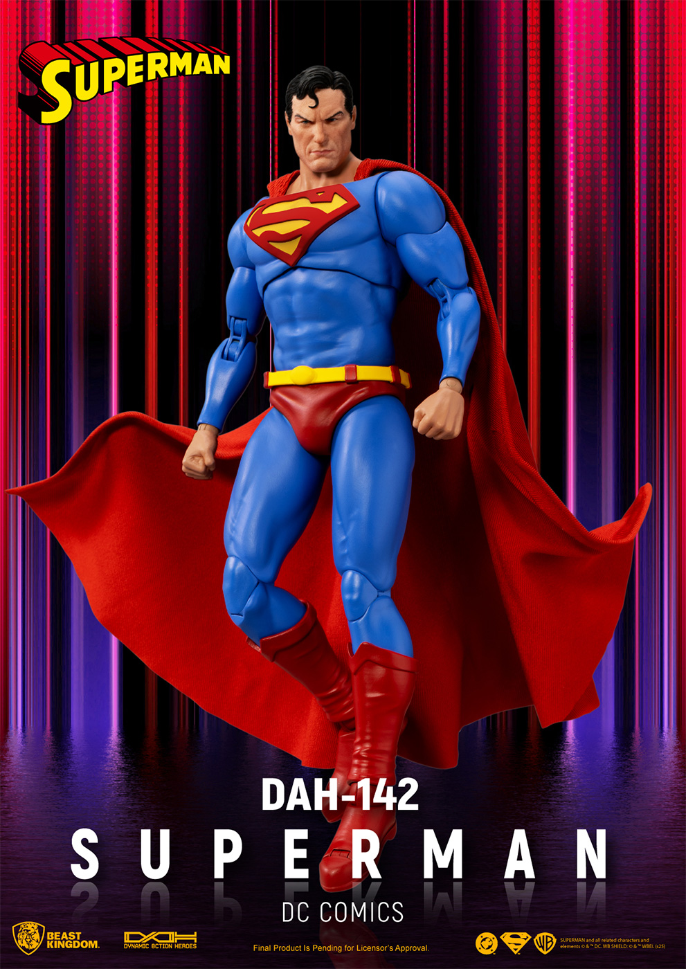 ダイナミックアクションヒーローズ/ DCコミックス: スーパーマン 1/9