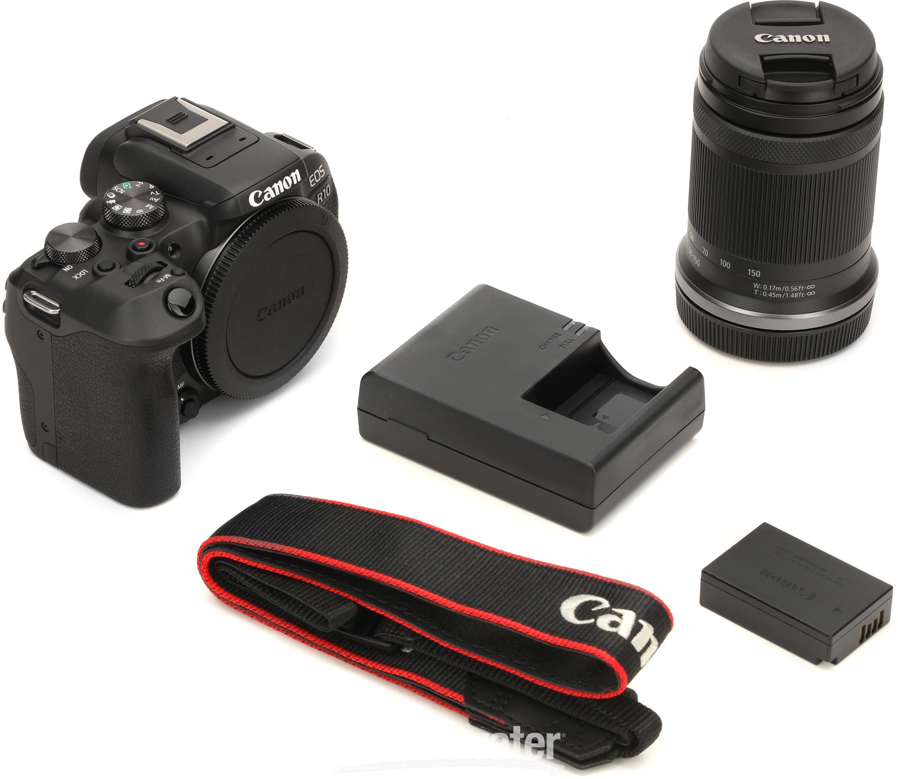 Canon EOS R10 Kit with RF-S 18-150mm f/3.5-6.3 IS STM Lens