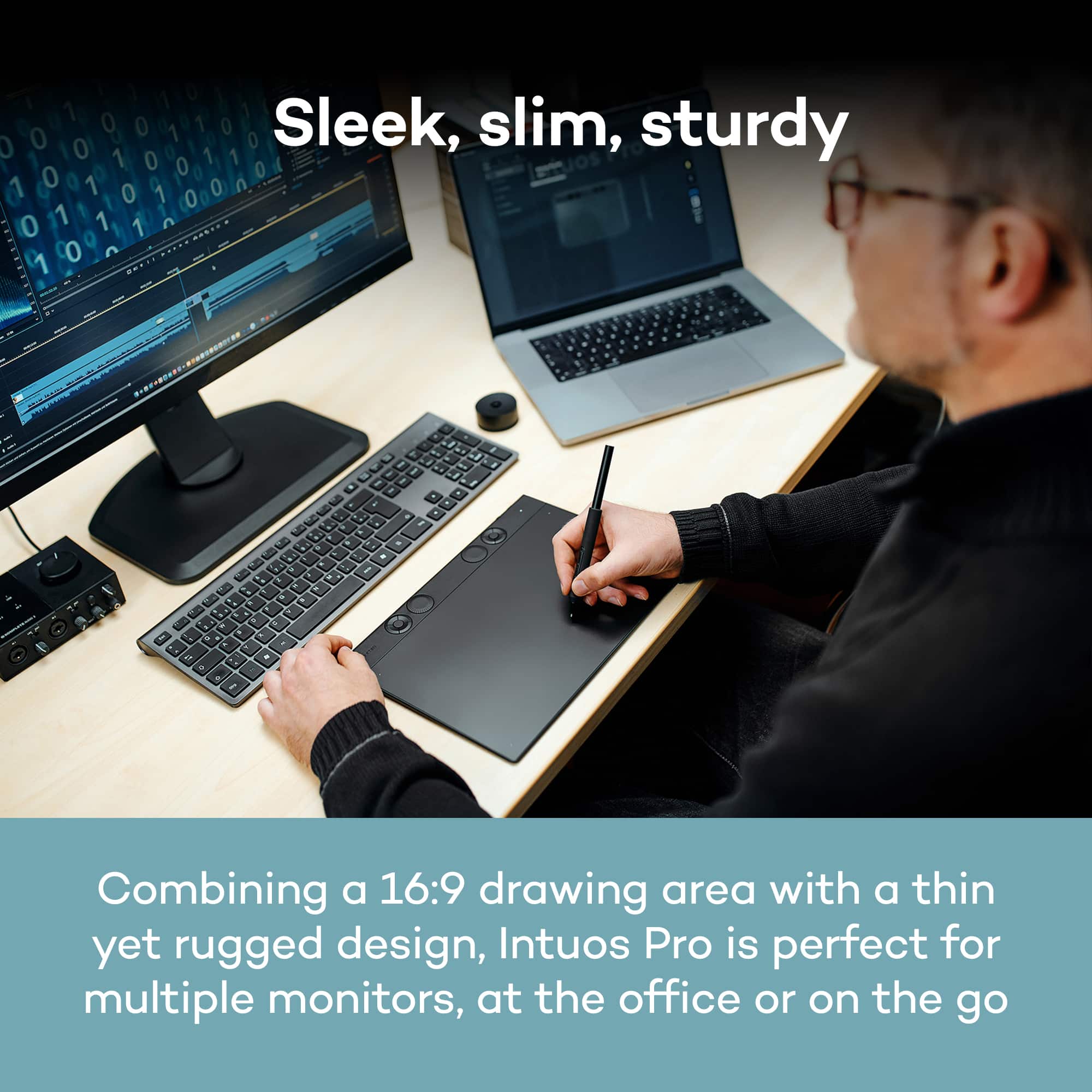 Wacom Intuos Pro Small Bluetooth Professional Graphic Drawing