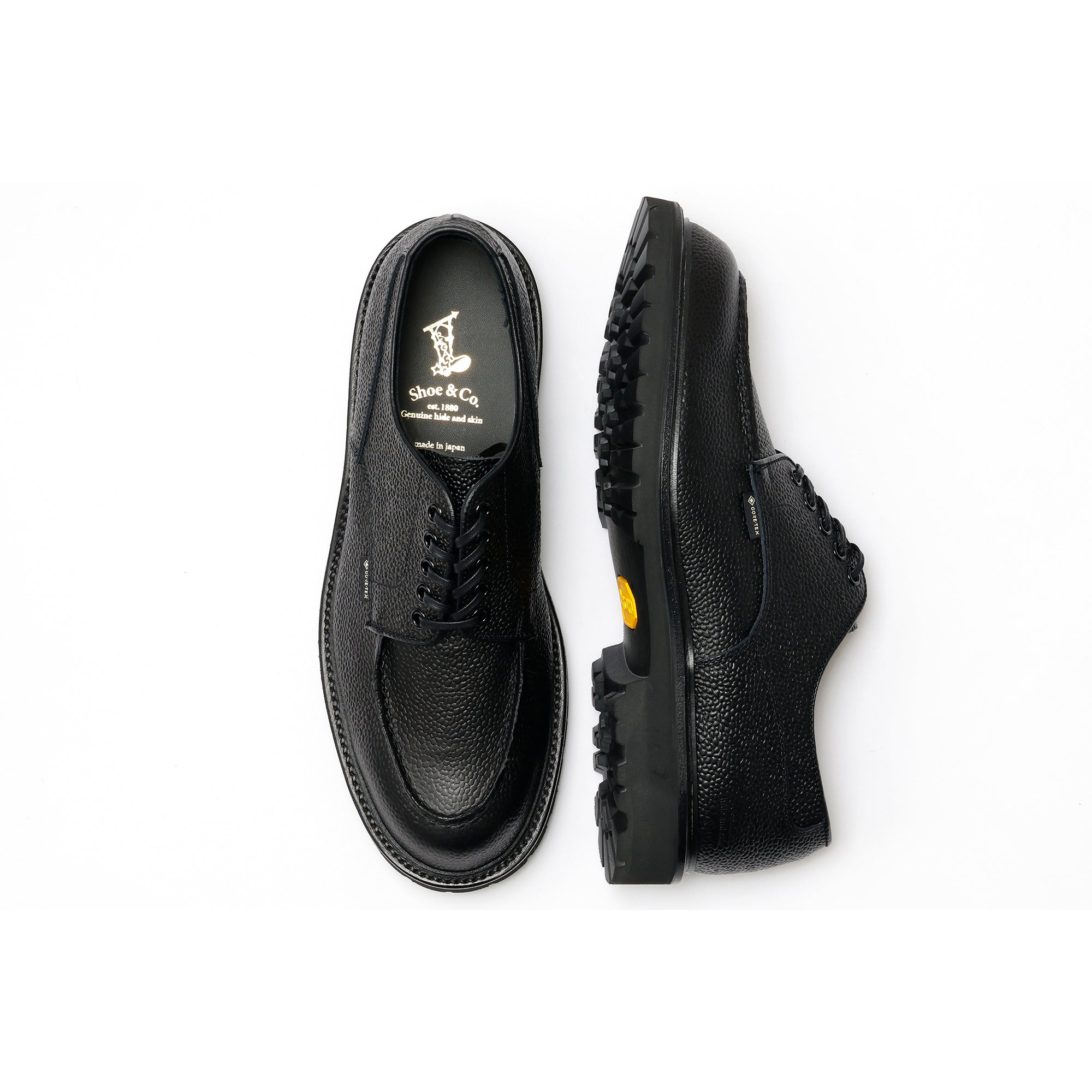 U-Tip GTX_Black Embossed – REGAL Shoe & Co.