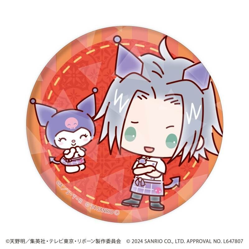 家庭教師ヒットマンREBORN!×SANRIO CHARACTERS｜ホログラム缶バッジ