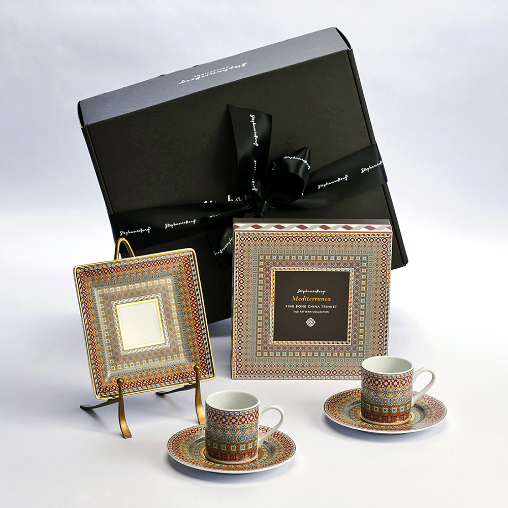 Mediterranea Espresso Elegance Duo Gift Box ~ M215 - Stephanie