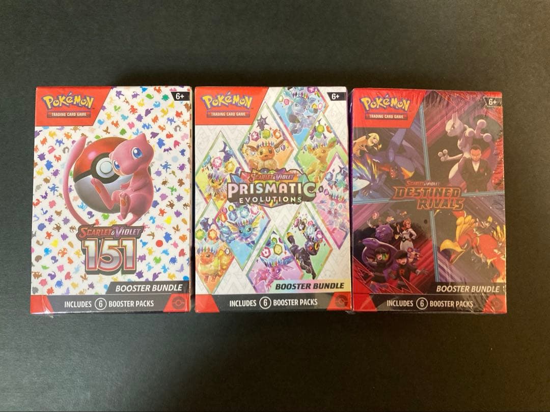 ポケモンカード　英語版　bundle box 未開封　シュリンク付き　3セット ポケモンカード 英語版 bundle box 未開封 シュリンク付き 3セット