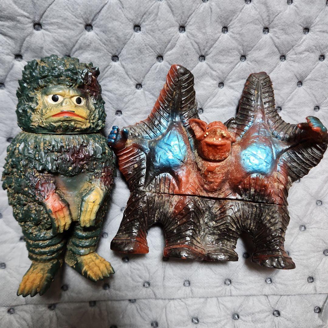 ウルトラマン怪獣セット　ぺスター　ガラモン　ソフビ　円谷プロ　バンダイ ウルトラマン怪獣セット ぺスター ガラモン ソフビ 円谷プロ バンダイ
