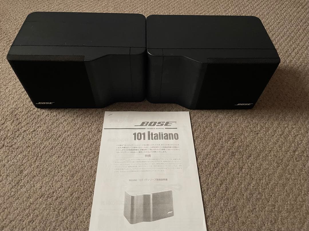 【良品】BOSE 101IT イタリアーノ　シリアル連番スピーカー Yahoo!オークション -「bose イタリアーノ」の落札相場・落札価格