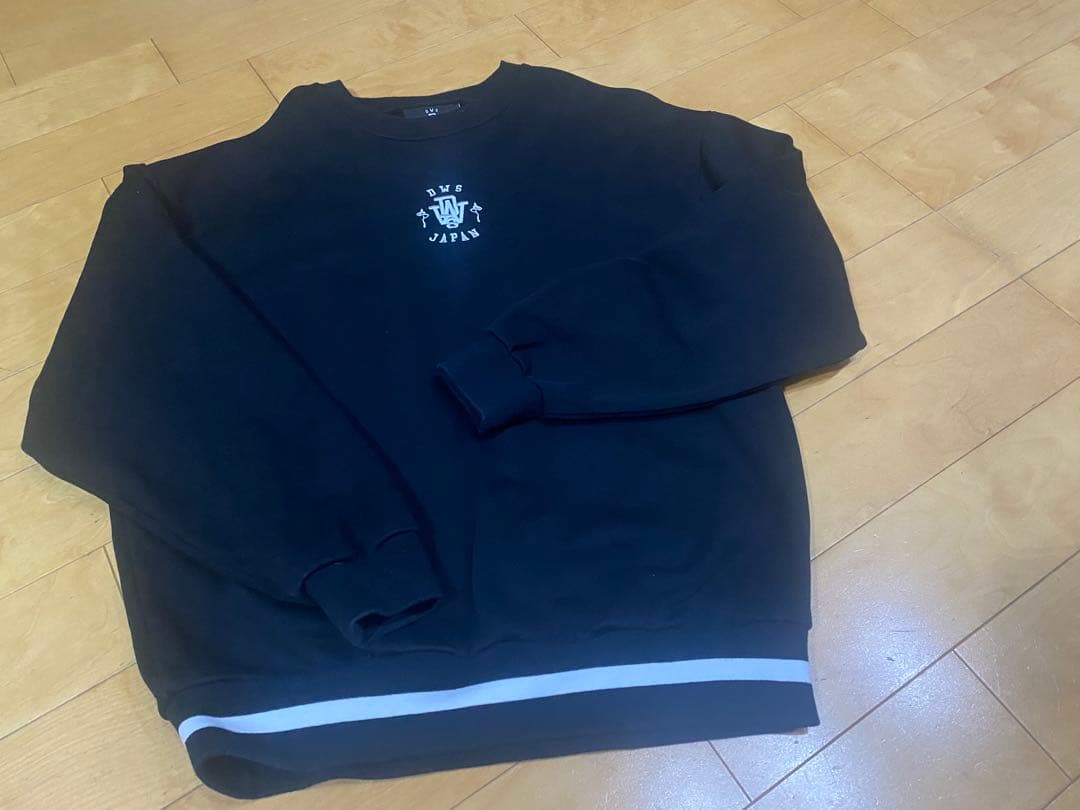 DWS 常田大希着用モデル　 生産終了　黒 スウェット Lサイズ 極美品 【常田大希着用】アディダス 刺繍ロゴ トラックジャケット 黒白
