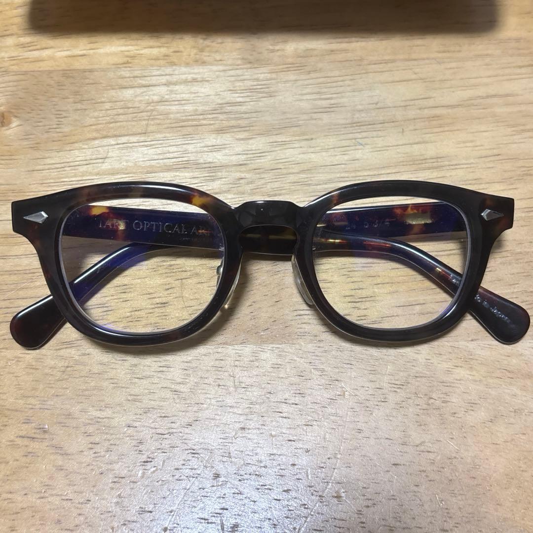 メガネ・老眼鏡 TART OPTICAL ARNEL 002 46-24 5 3/4 JD-04 TART OPTICAL ARNEL メガネ JD-04 Col.002 セルロイド ウェリントン