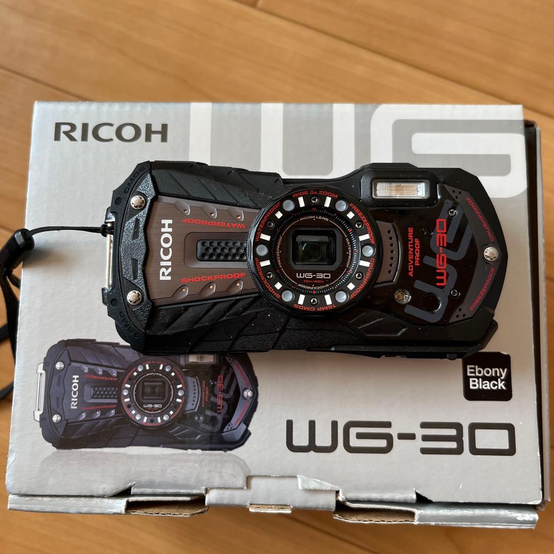 RICOH WG-30 エボニーブラック