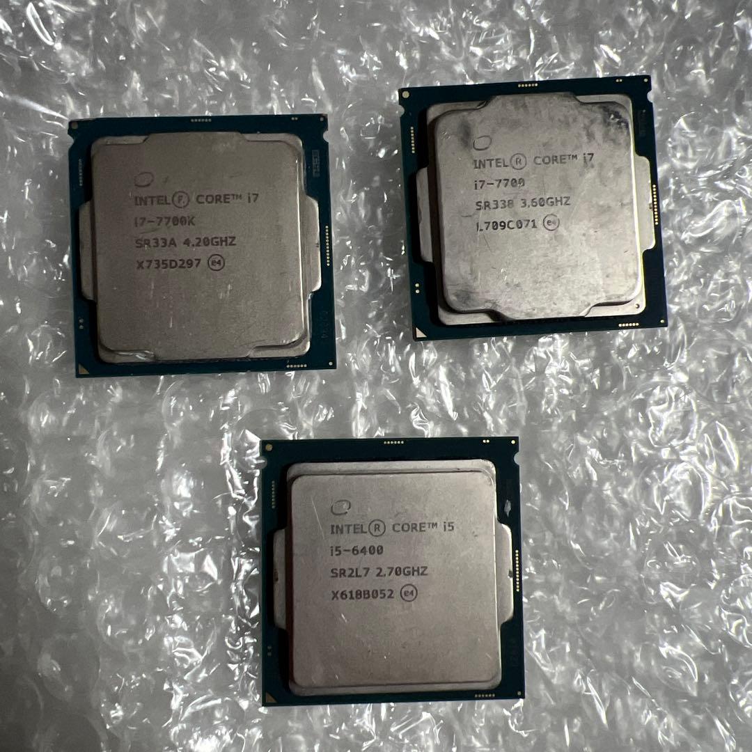 Core i7-7700 i5-6400 i7-7700k CPUセット Amazon.com: Intel Core I7-7700K I7 7700K 4.2 GHz Quad-Core Eight