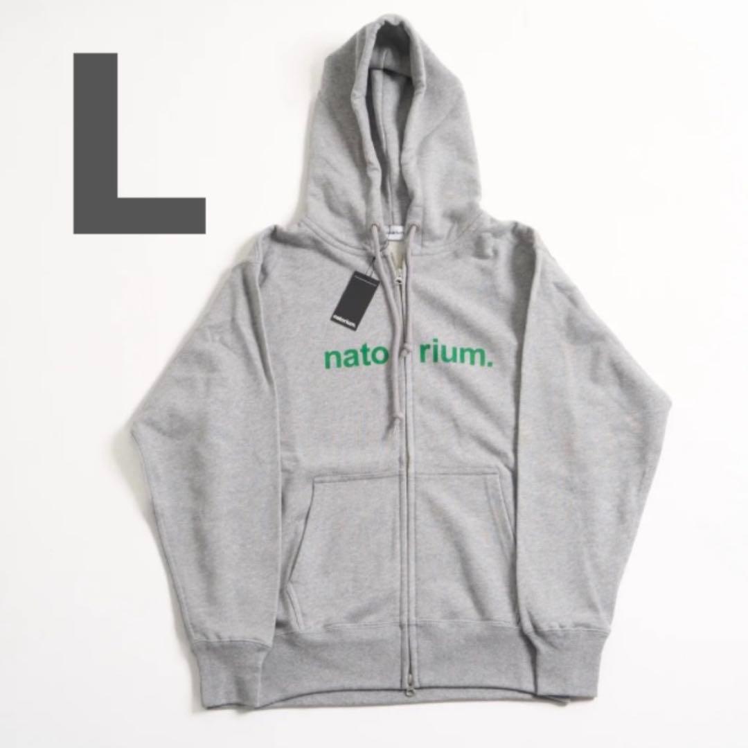 なとり　natorium zip Hoodie　グレー natorium zip Hoodie グレー – なとり natorium. Official Store