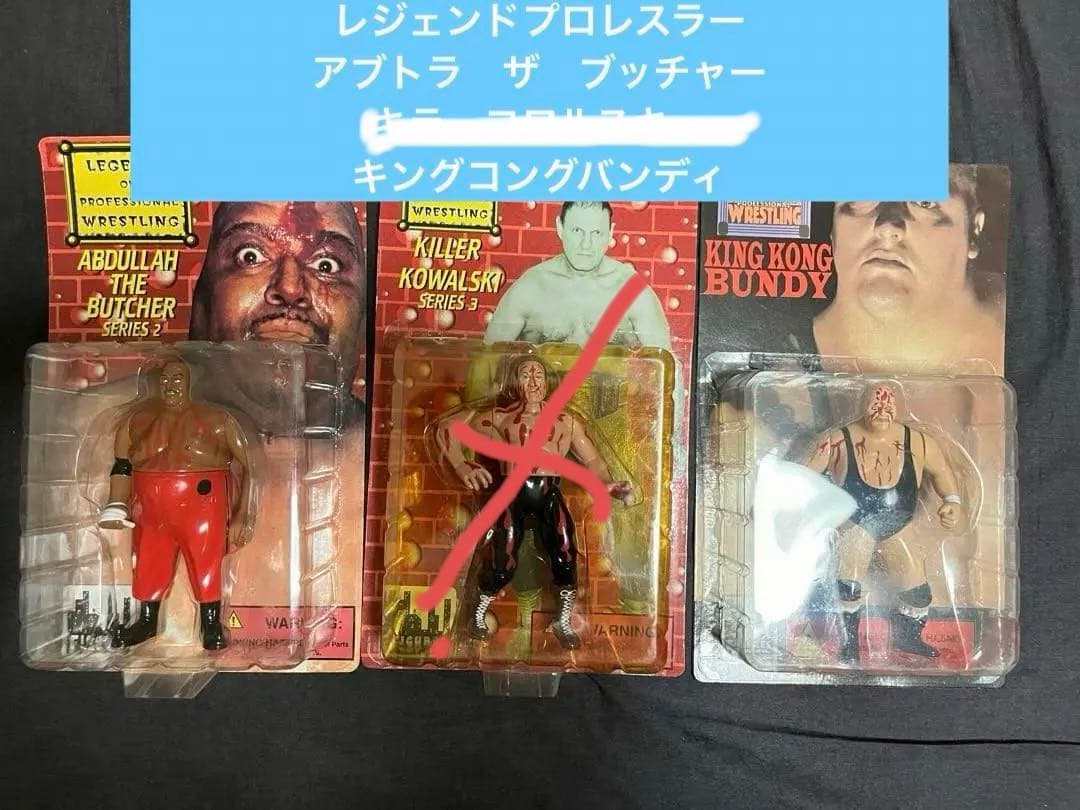 レジェンドプロレスラー　2体セット 2月18日（水）代々木第二大会の全カードが決定！】メインはタッグ