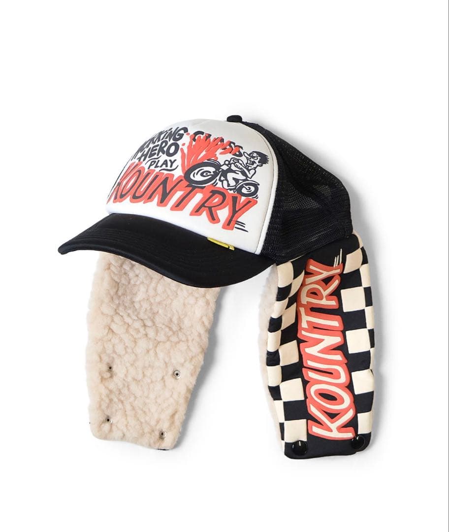 【新品】KAPITAL KAPSIZE RULEpt ランバートラックCAP kapital-kapsize-rulept-lumber-