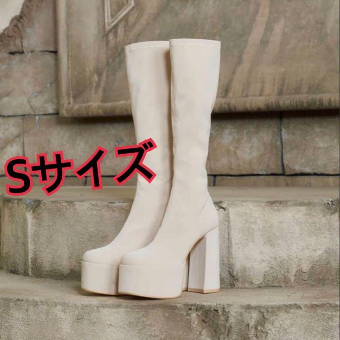 Darich ウルトラストレッチロングブーツ Sサイズ Darich（ダーリッチ） ブーツ ウルトラストレッチロングブーツ