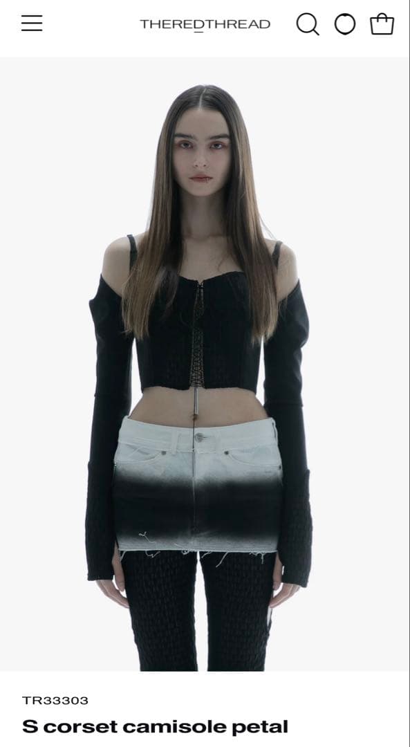 限定大幅値下げ※トップス　キャミソール　theredthread THEREDTHREAD / ザレッドスレッド】S layered camisole 1