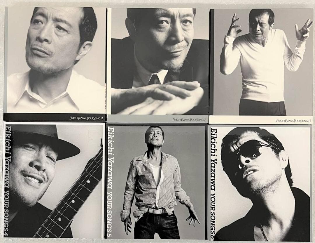 矢沢永吉your songs　６枚フルコンポ非売品ポスター B2サイズ 矢沢永吉your songs6枚フルコンポ非売品ポスター B2サイズ