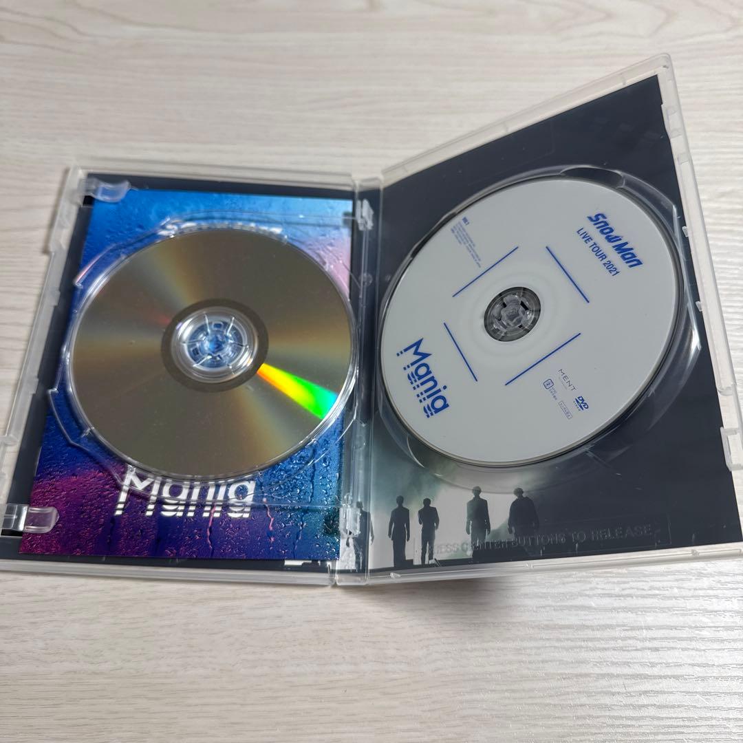 SnowMan LIVE TOUR 2021 Mania DVD通常版 - メルカリ