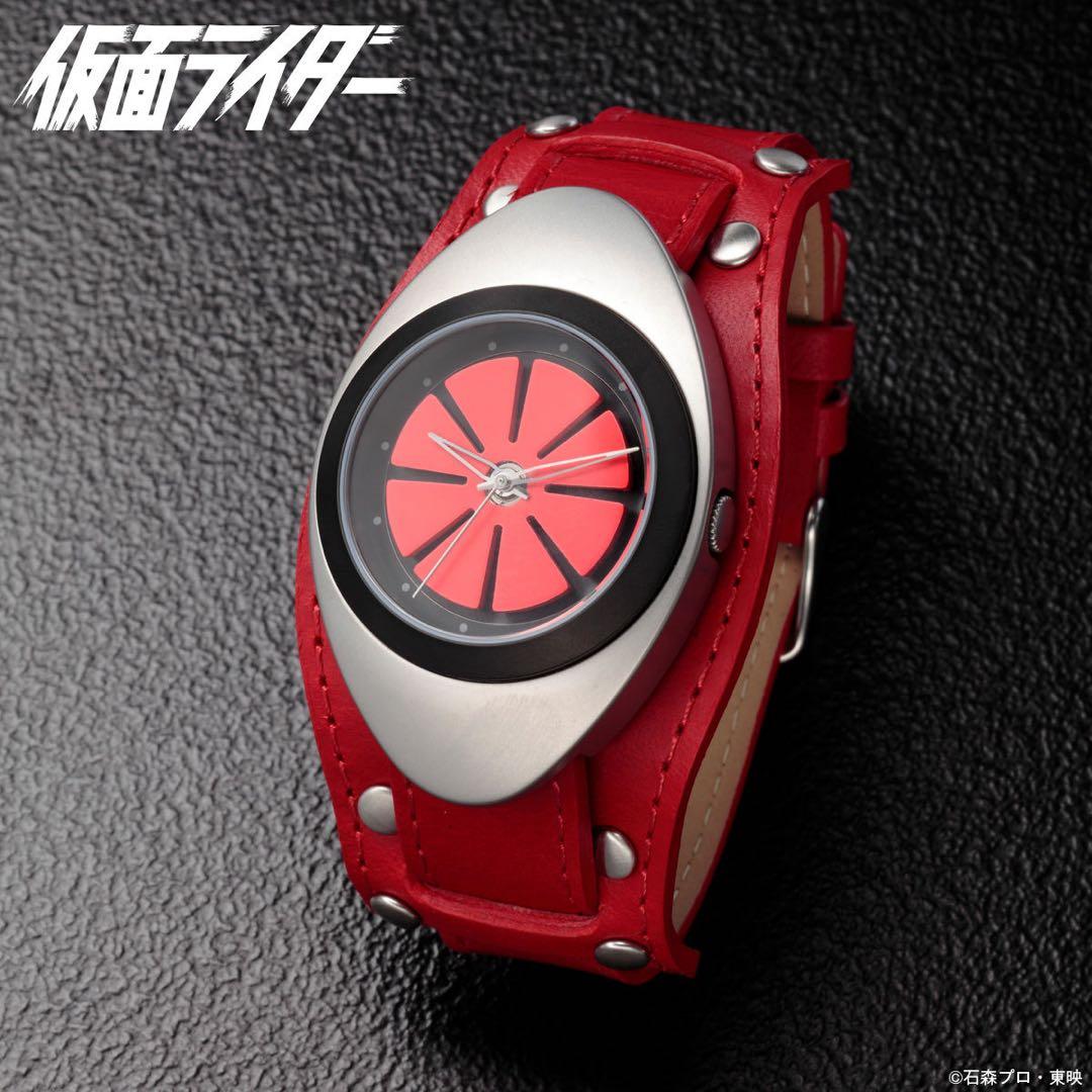 仮面ライダー2号 仮面ライダー二号　変身ベルト型 腕時計 ウォッチ 仮面ライダー1号の変身ベルトがモチーフの腕時計が登場。変身シーンを