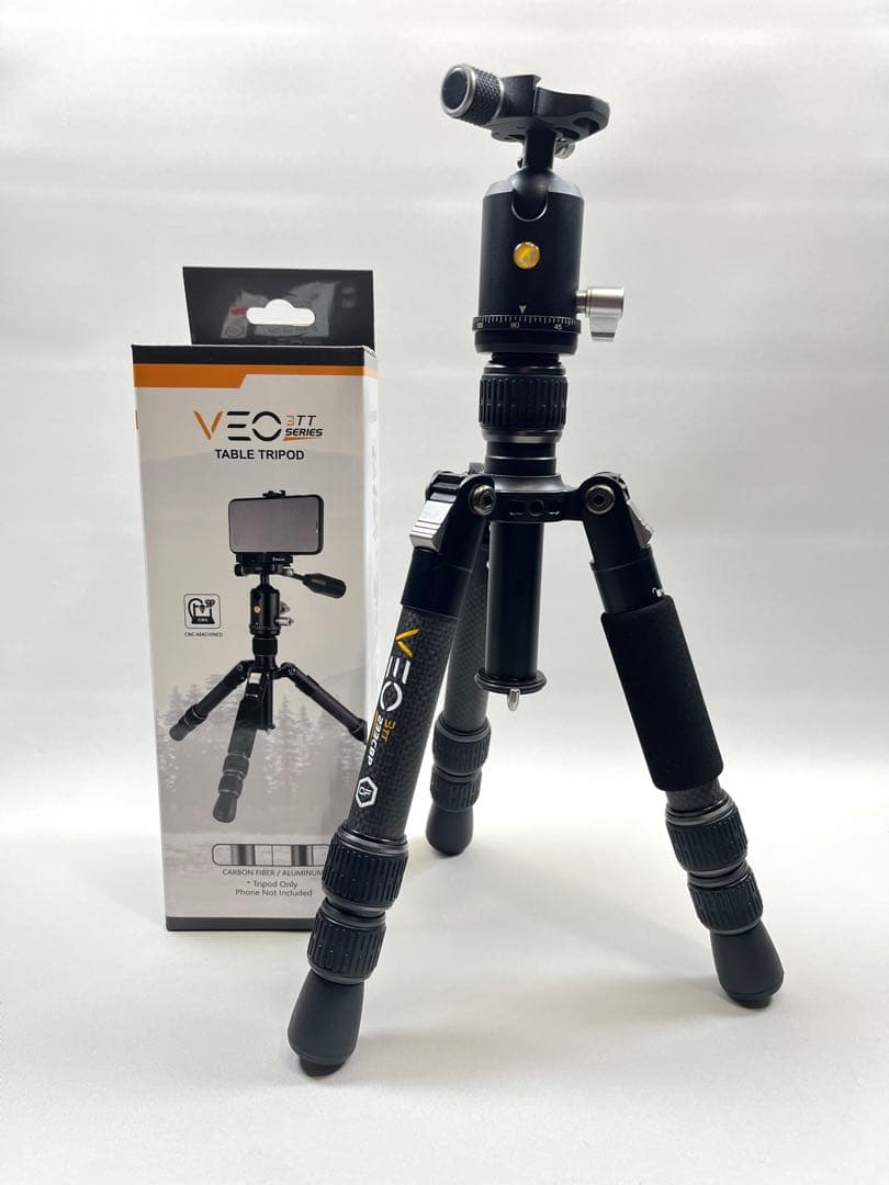 VANGUARD VEO 3TT 233CBP カーボンテーブル三脚 Amazon | VANGUARD VEO 3T+ 234 CB カメラ用三脚 VEO 3T+シリーズ 4段