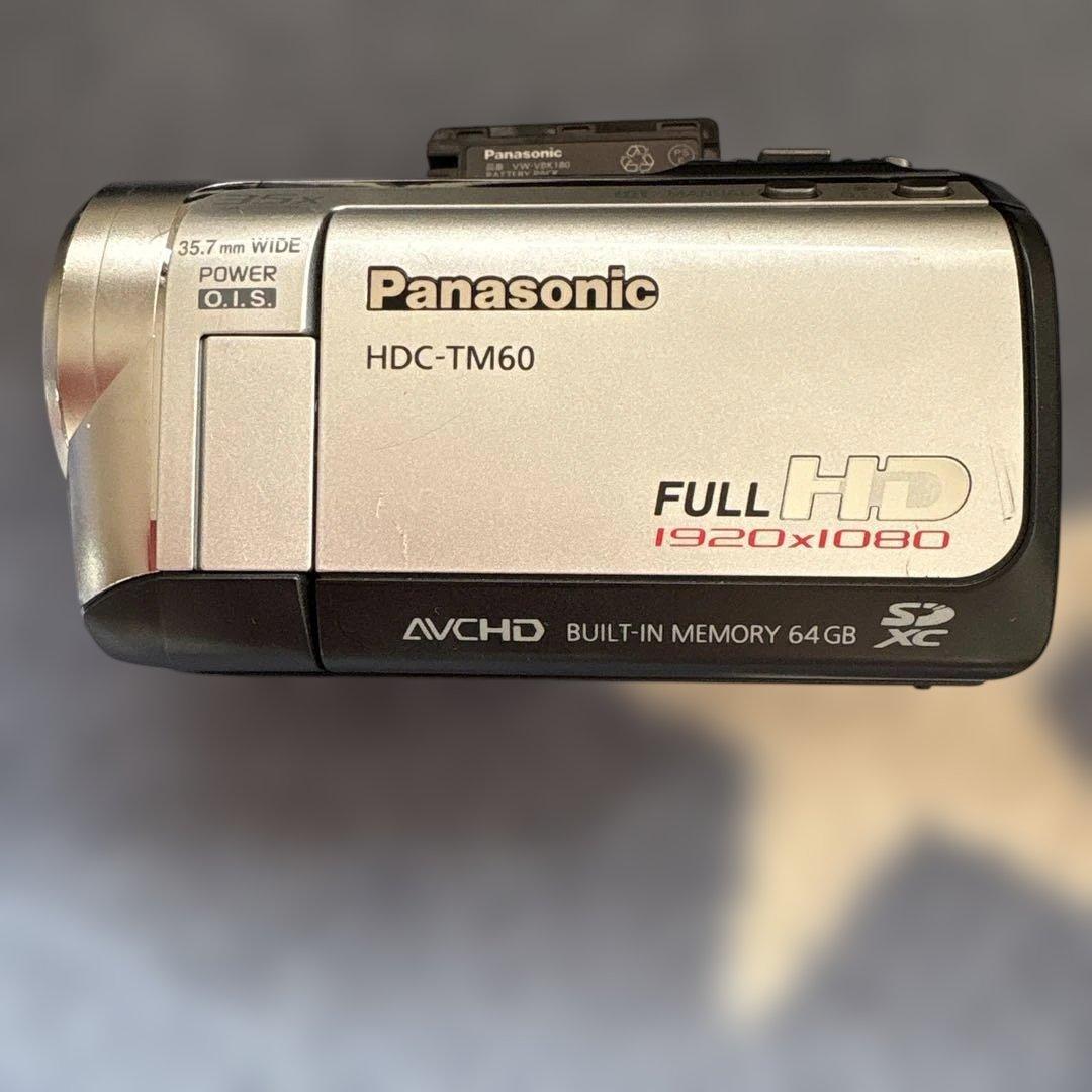 パナソニック デジタルハイビジョンビデオカメラ HDC-TM60 - メルカリ