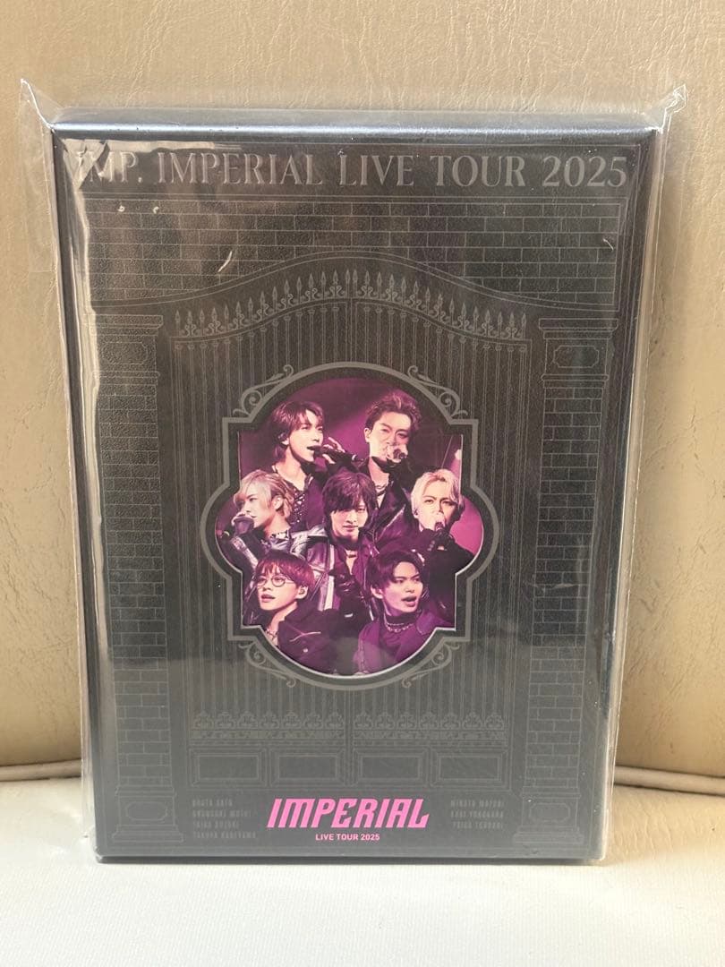 IMP. IMPERIAL LIVE TOUR 2025 DVD 初回限定版 IMP. LIVE TOUR 2025 IMPERIAL Blu-ray Disc | TOBE OFFICIAL STORE