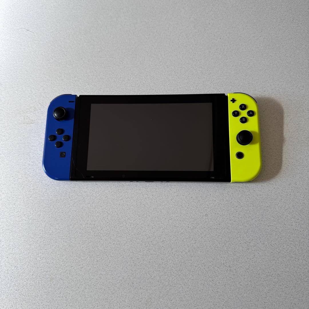 Nintendo Switch 本体 青と黄 Nintendo Switch 本体 青/黄 Joy-Con箱付き 保護フィルム - メルカリ