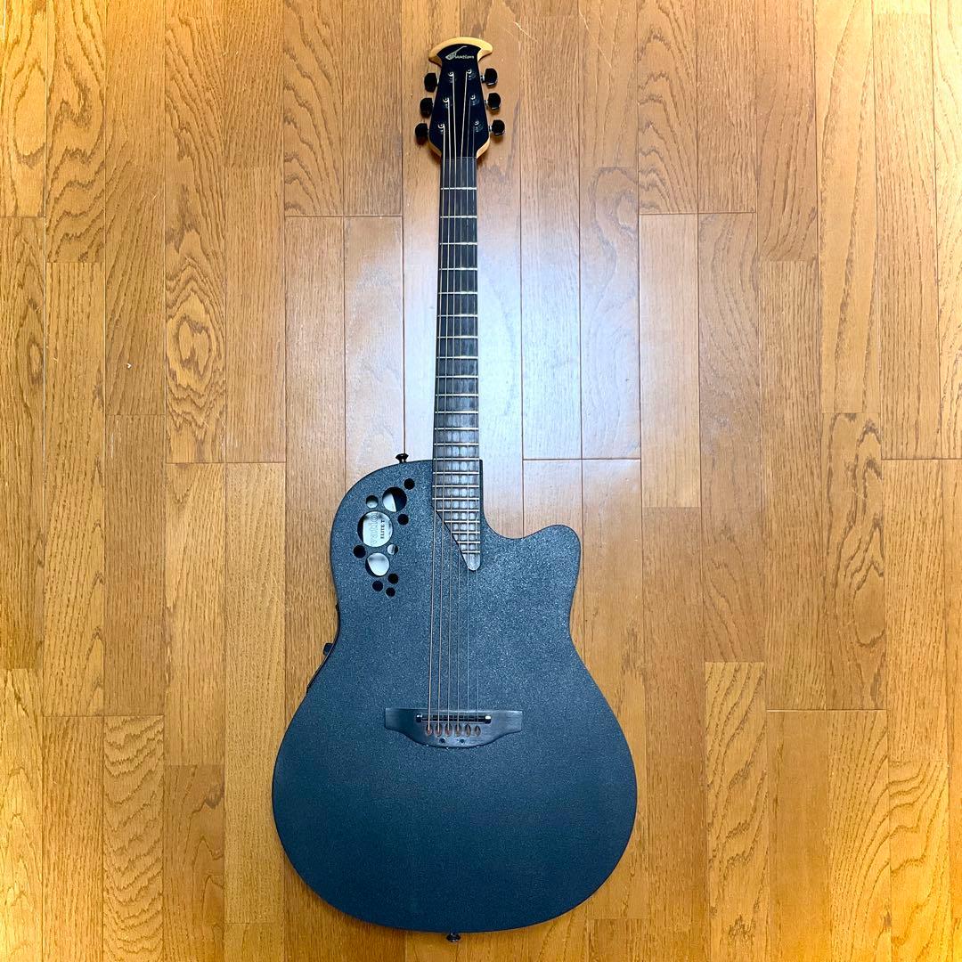 中古 Ovation ELITE T 1868TX 黒 アコースティックギター Ovation 1868TX-5 2010's（中古）【楽器検索デジマート】